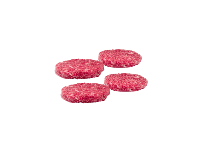 Hamburguesas x4 unid.