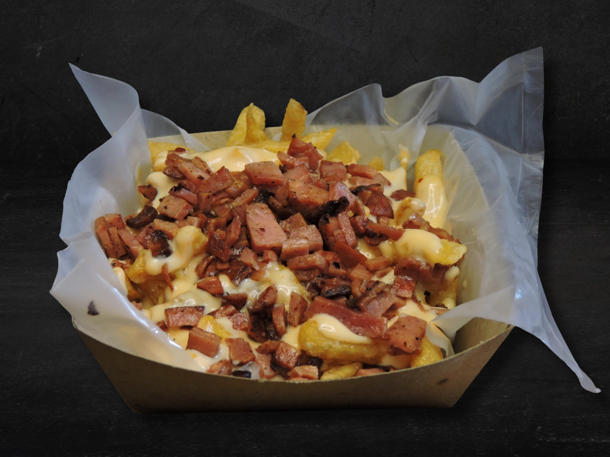 Papas Stack y Panceta