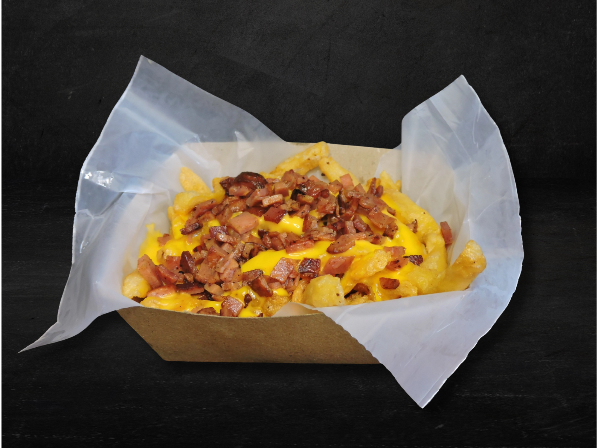 Papas Cheddar y Panceta