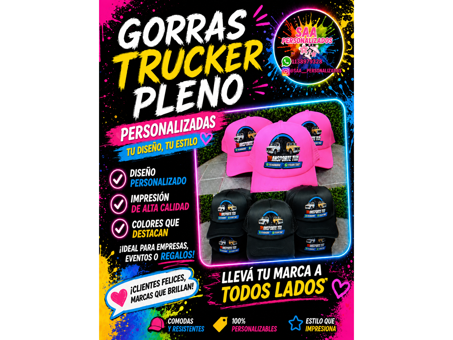 GORRA TRUCKER PLENO