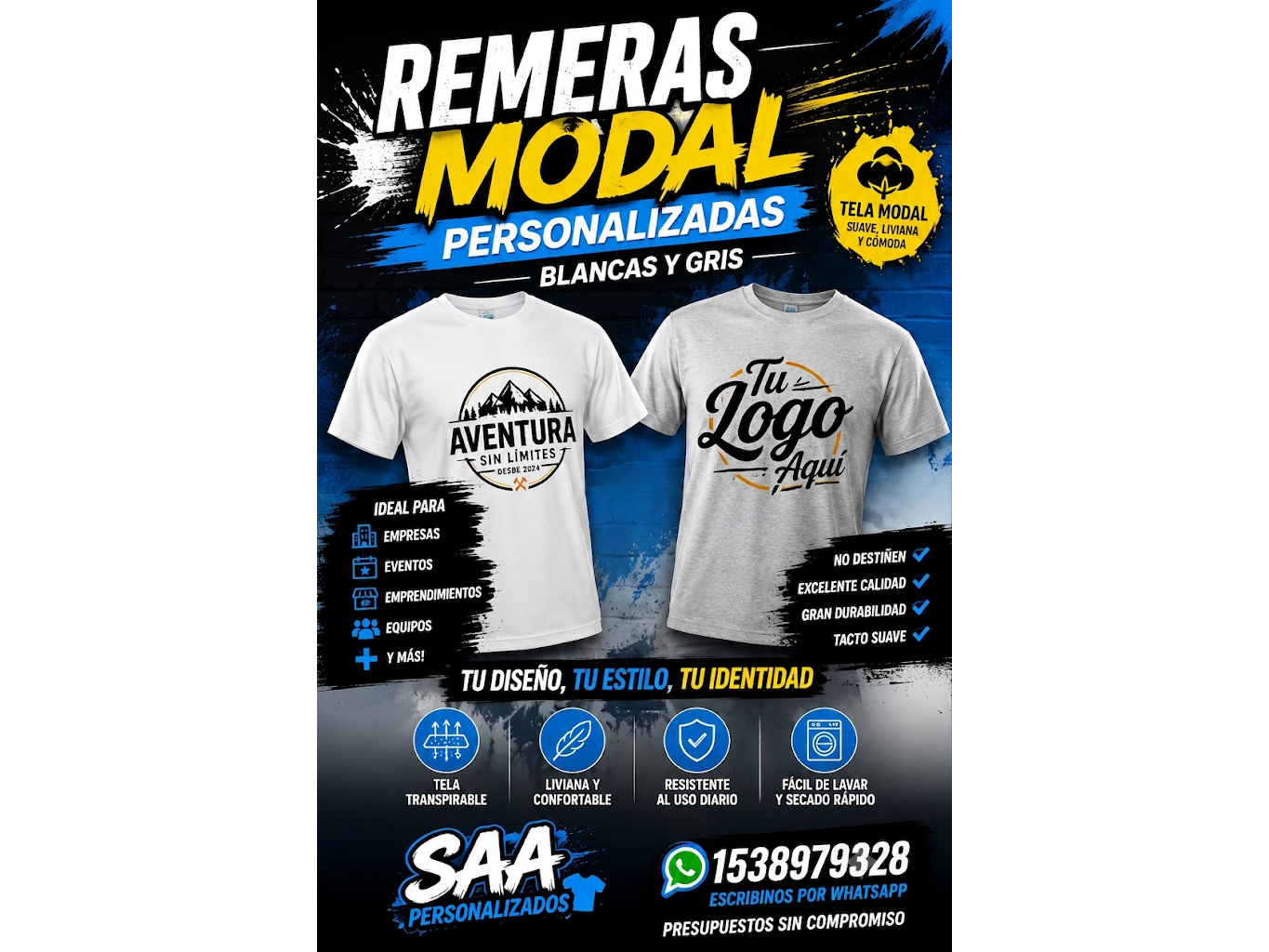 REMERAS DE MODAL