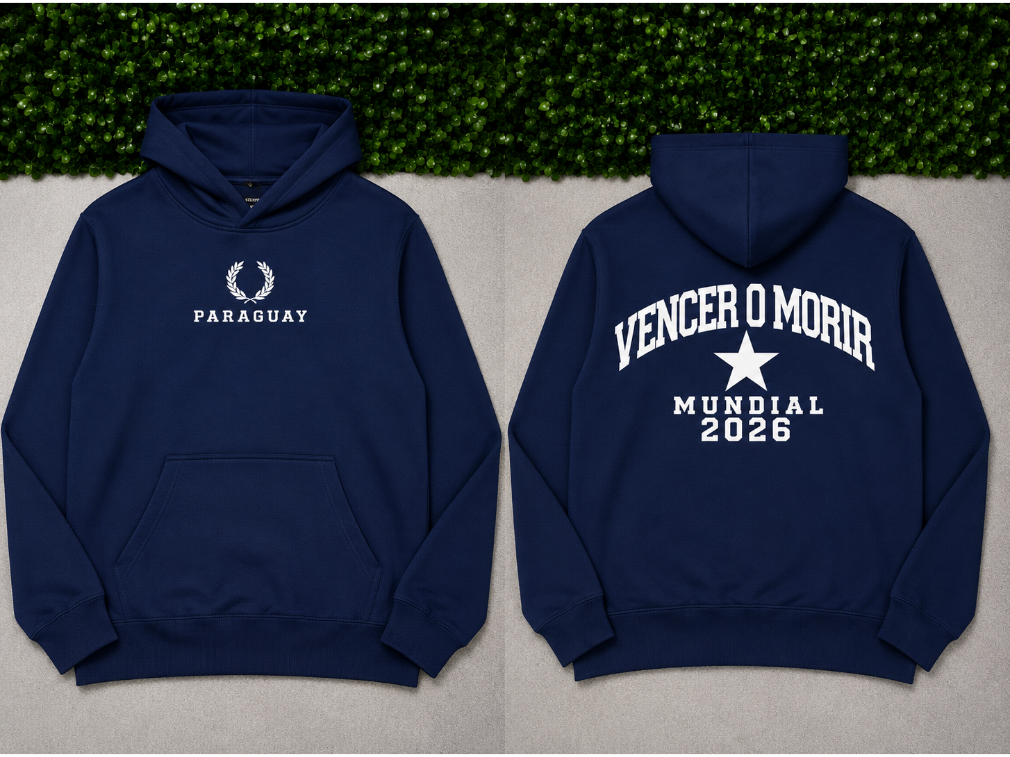BUZOS PERSONALIZADOS CANGURO Y CUELLO REDONDO