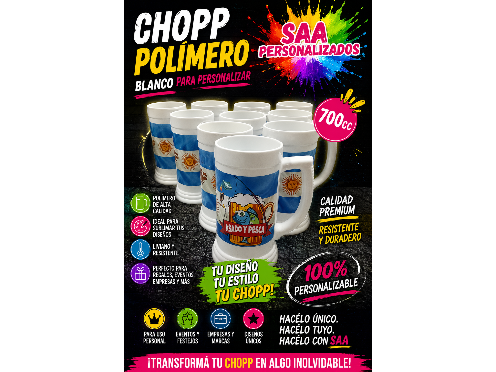 CHOPP POLIMERO