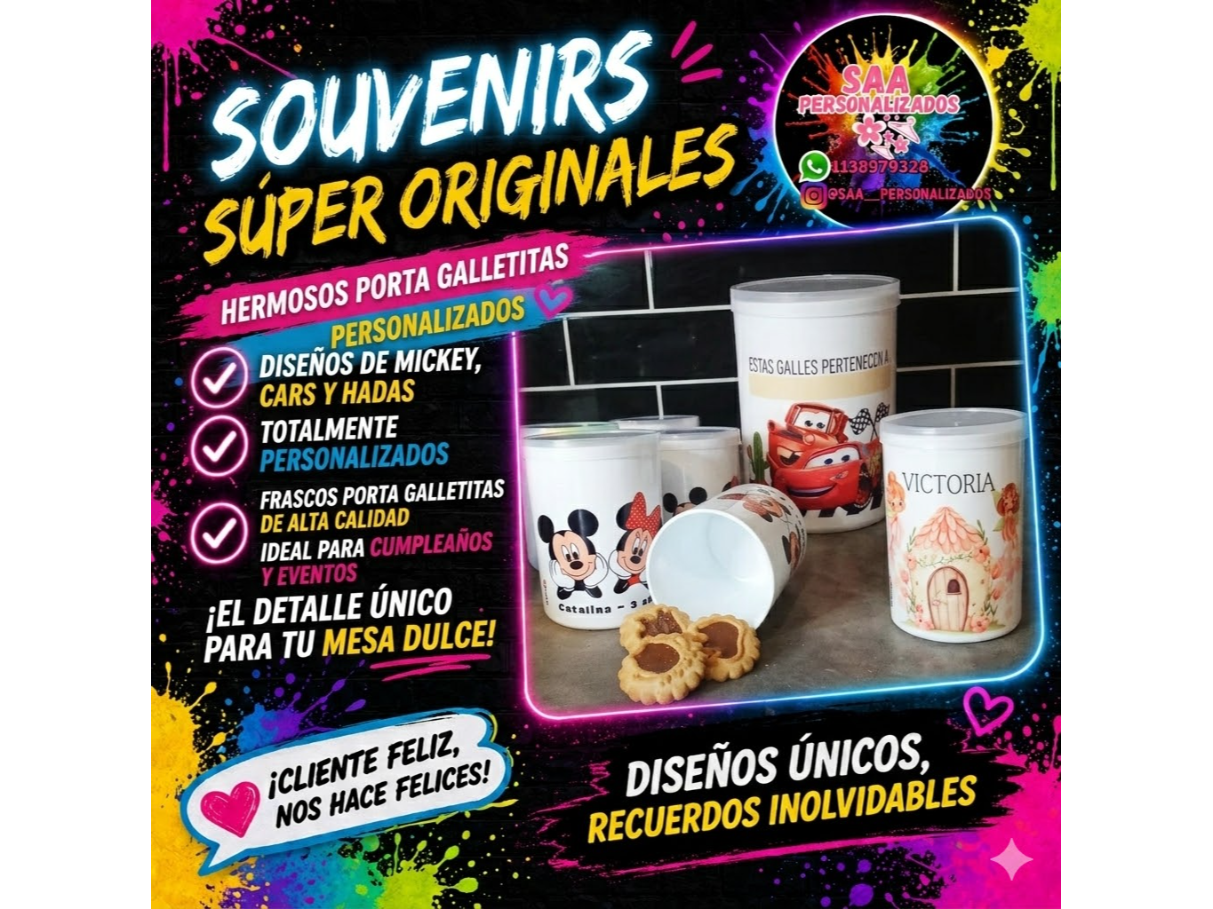 SOUVENIRS PORTA GALLETITAS