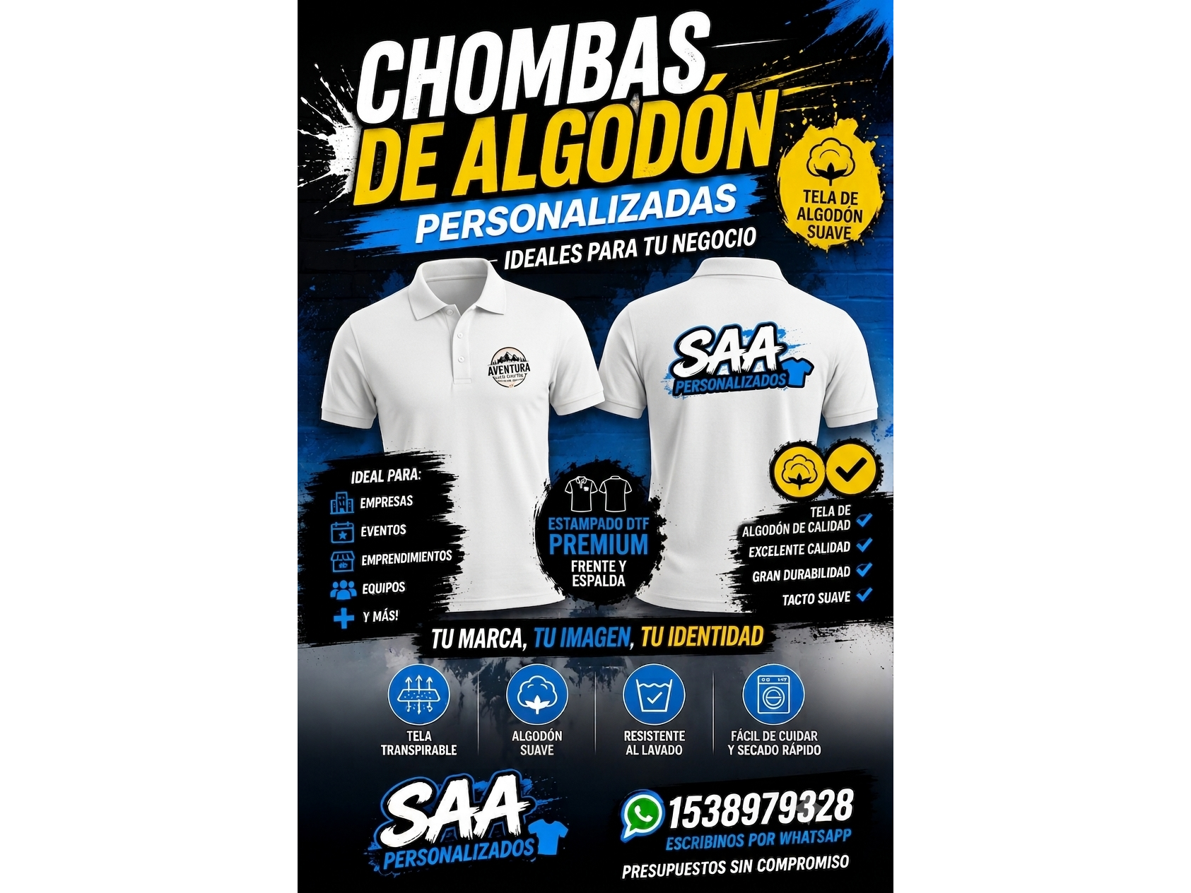 CHOMBA DE ALGODON