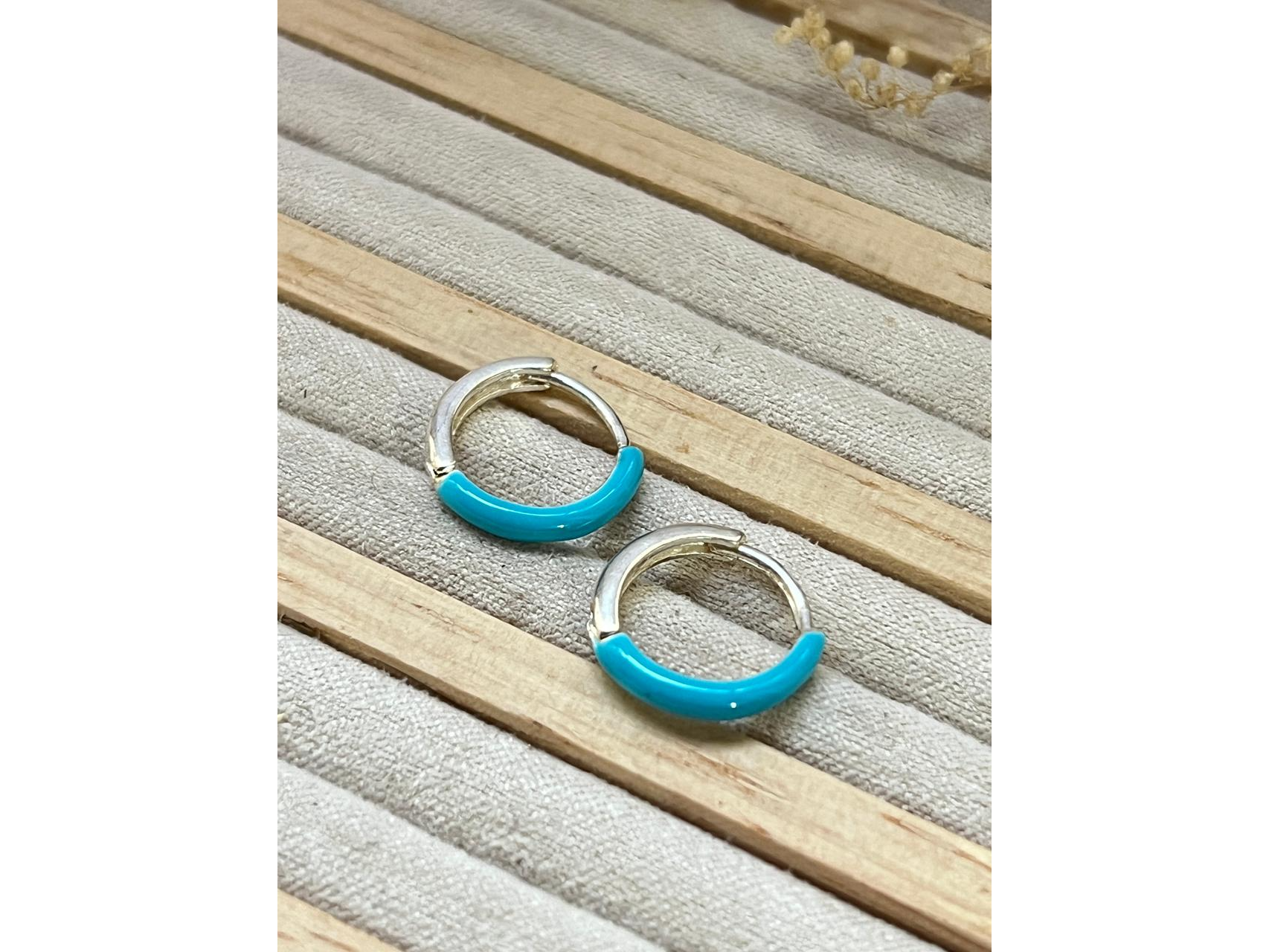 Aros Turquesa