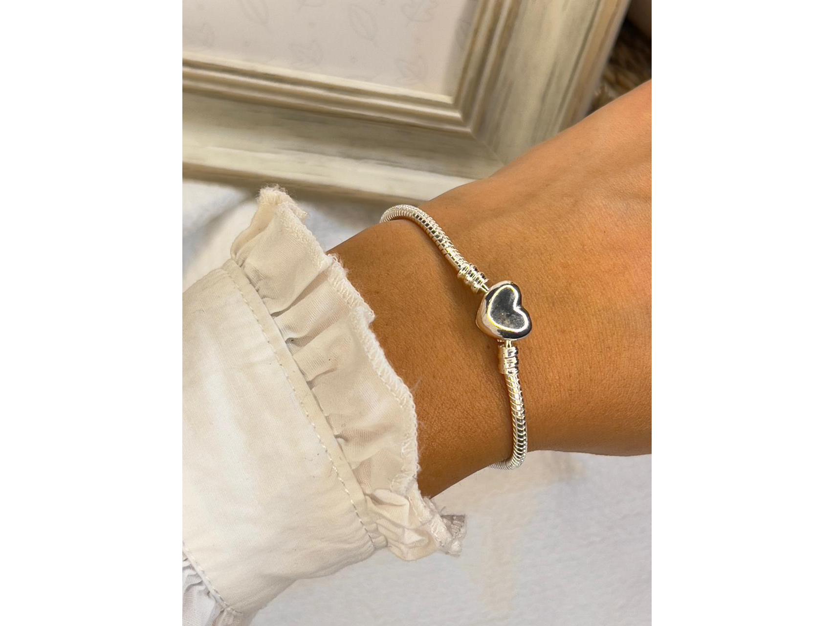 Pulsera Dora Corazón
