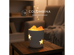 Lámpara cerámica de sal (pequeña)