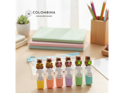 Resaltadores cartuchera