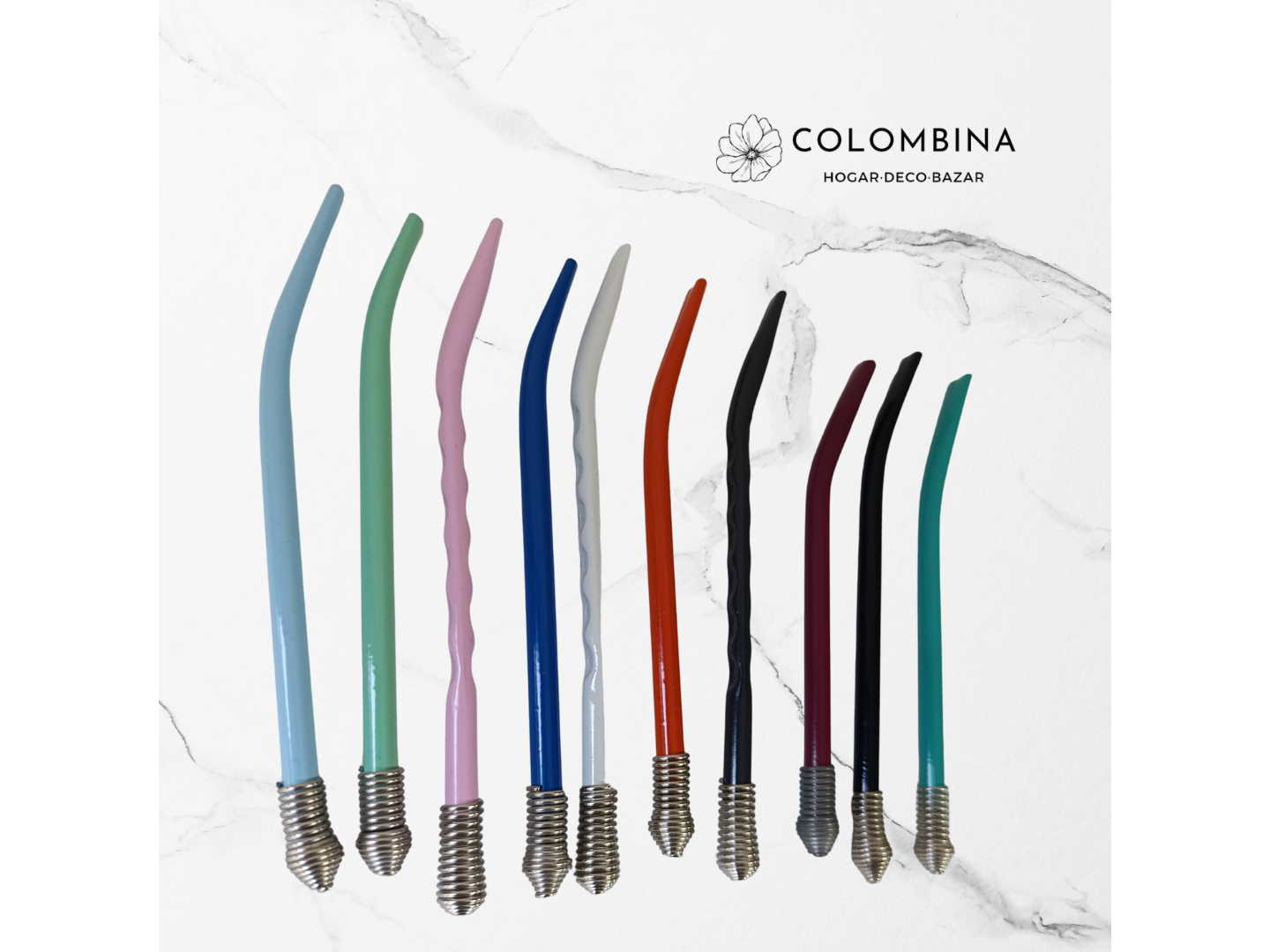 Bombilla eco colores