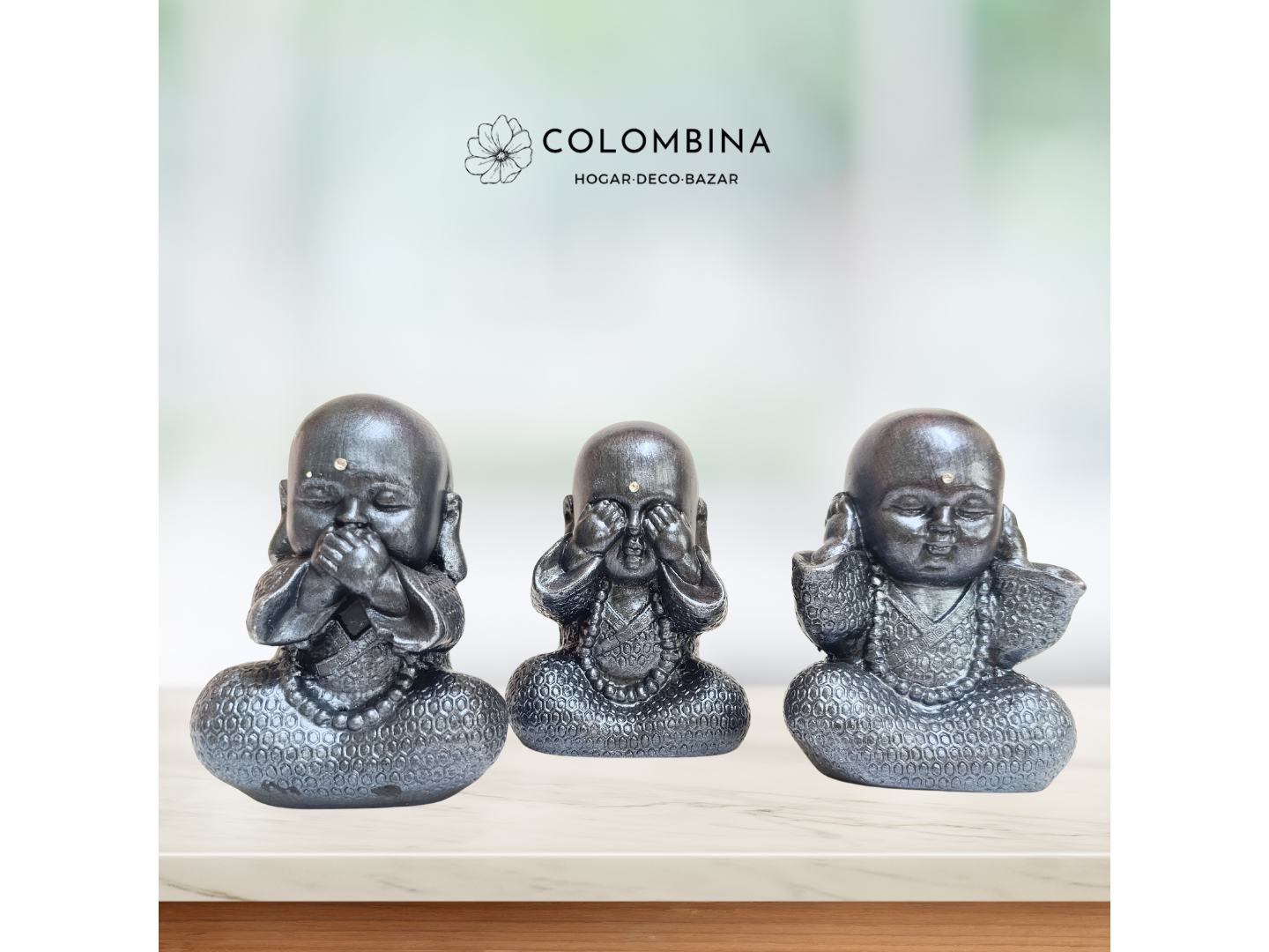 Set Budas Pensantes x3