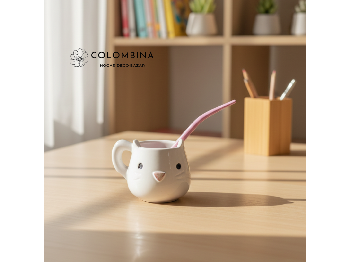 Mates de cerámica animalitos