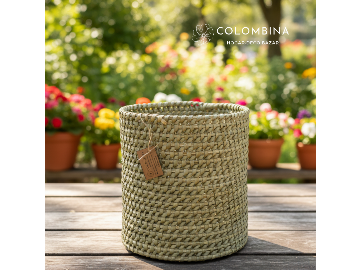 Macetero Grande de palma