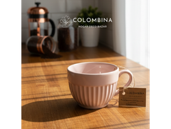 Taza de cerámica diseño canaletas
