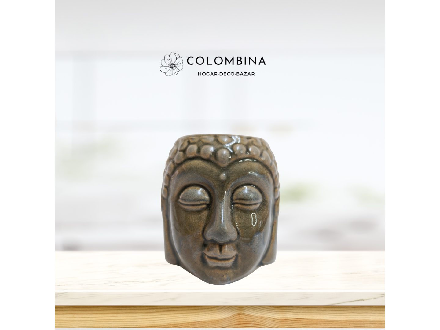 Hornito de Cerámica Diseño Buda