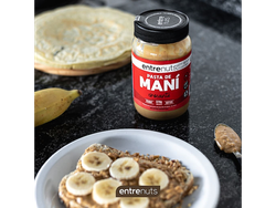Pasta de Maní Crocante ENTRENUTS Pote 370 gr SIN TAC
