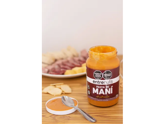 Pasta de Maní Ahumada ENTRENUTS Pote 370 gr SIN TACC