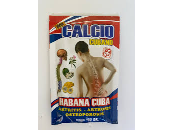 Calcio cubano x  100gr  x unidad