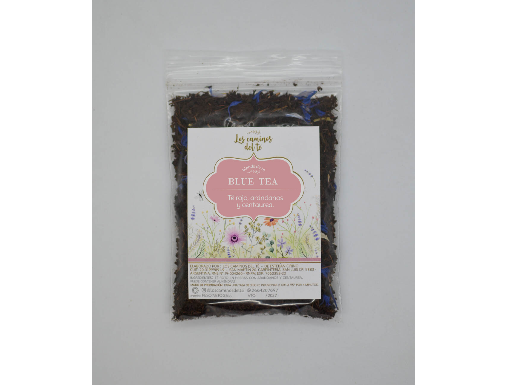 Blend de té x 25gr Blue tea