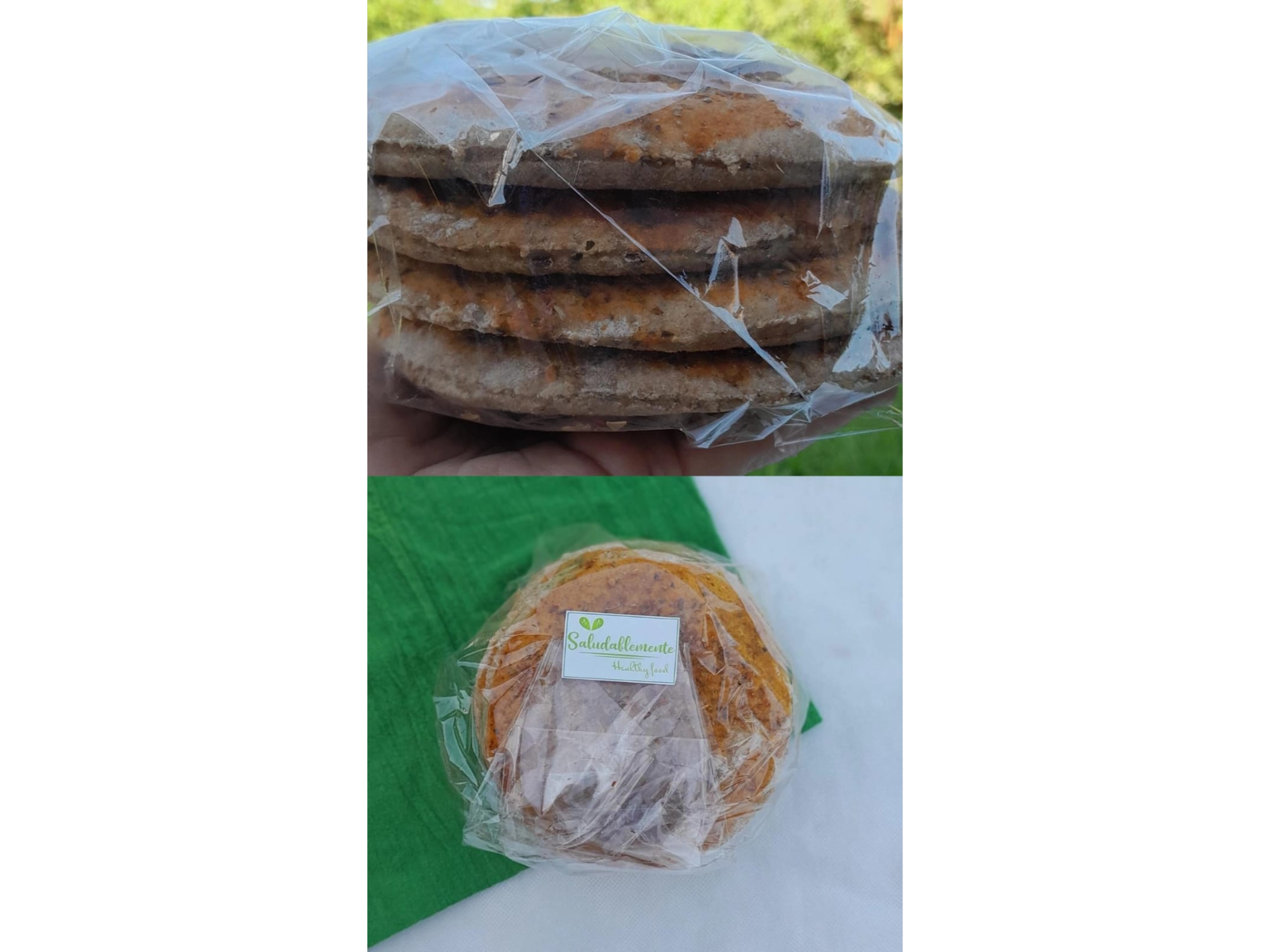 Pizzetas integrales x 4 unidades