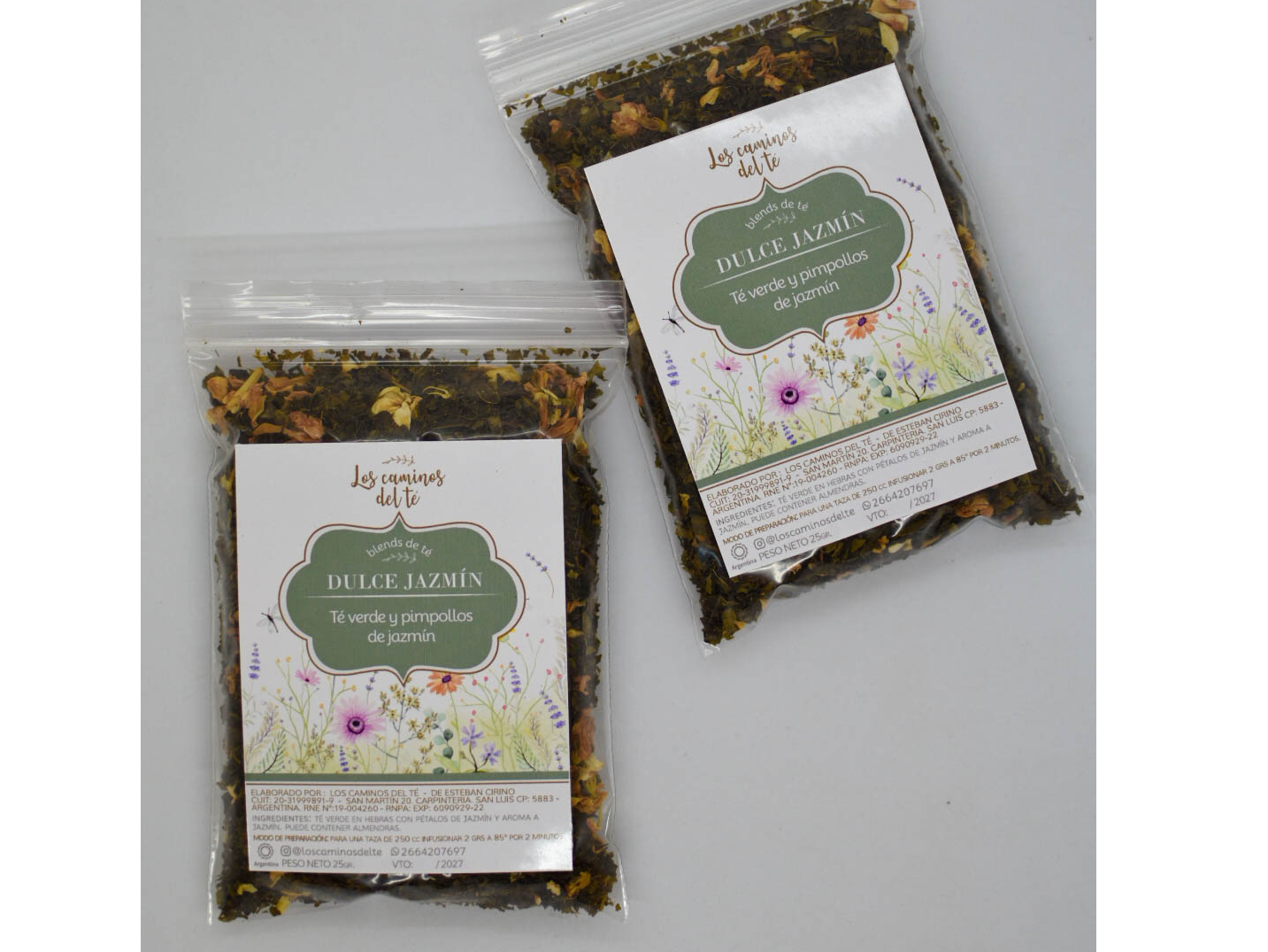 Blend de té x 25gr Dulce jazmín