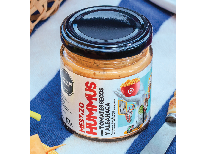 Tomates secos y Albahaca