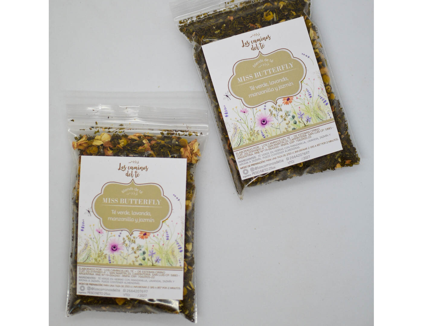 Blend de té x 25gr Miss butterfly