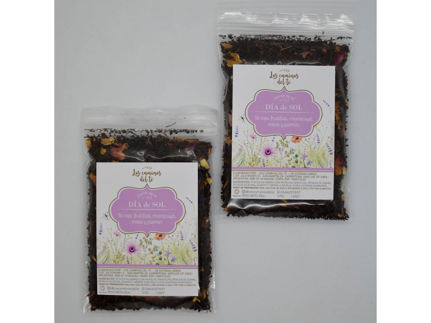 Blend de té x 25gr Día de sol