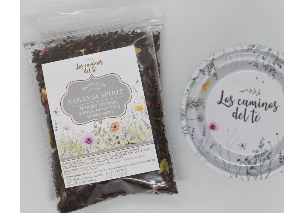 Blend de té x 25gr Naranja spirit