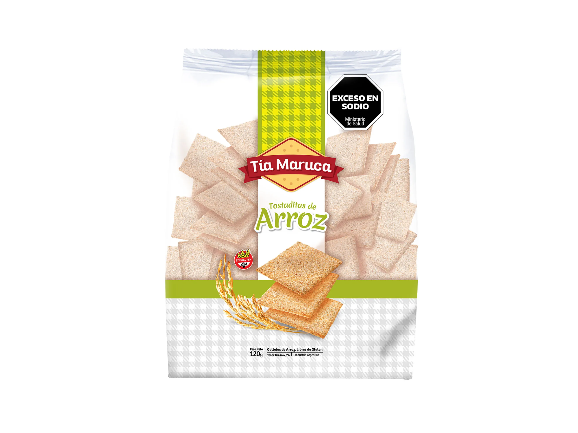Tia Maruca Tostaditas de Arroz 120 gr