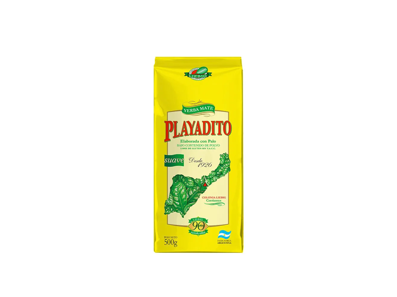 Playadito Yerba mate Suave 500gr