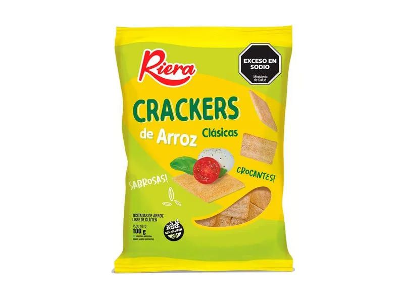 Riera Crackers de Arroz Clásicas 100gr