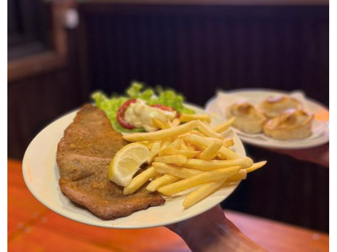 Milanesa con fritas