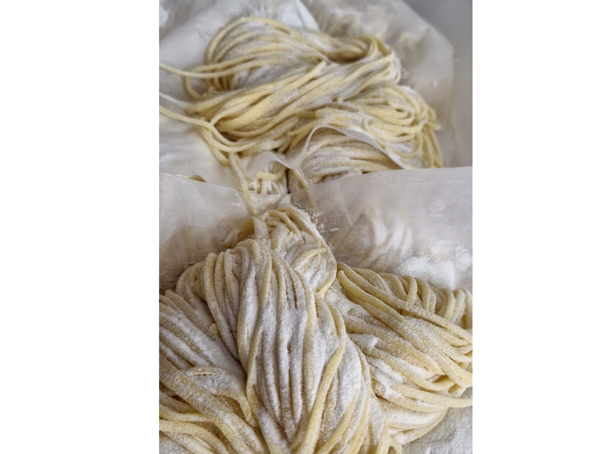 Giorgio, tagliolini (tallarines)
