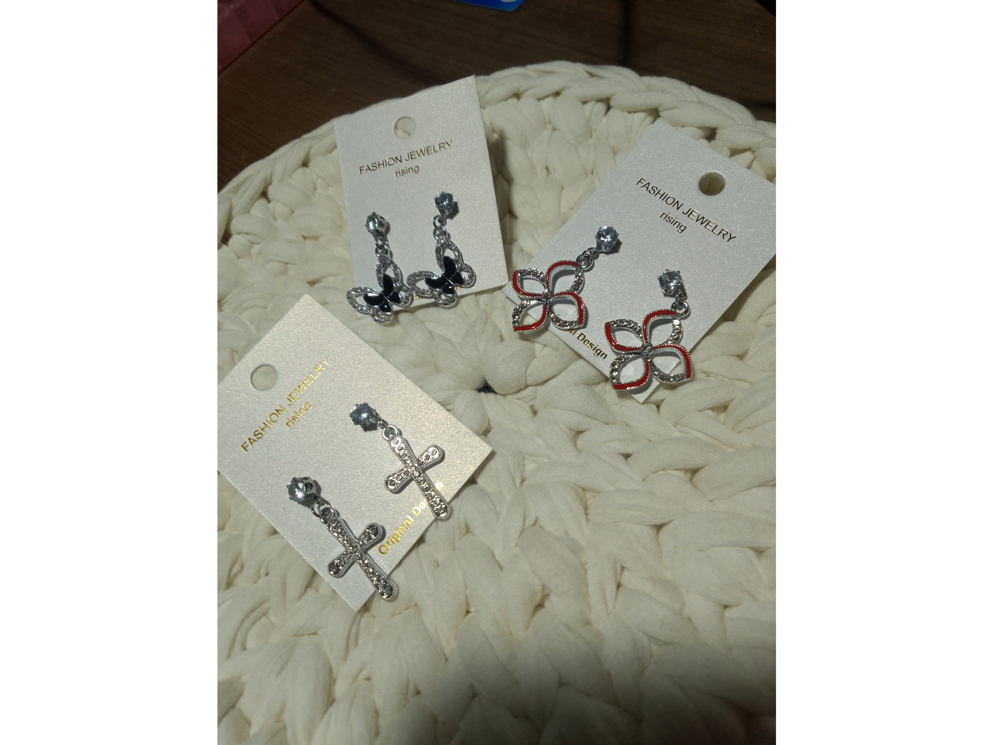 aros acero colgante