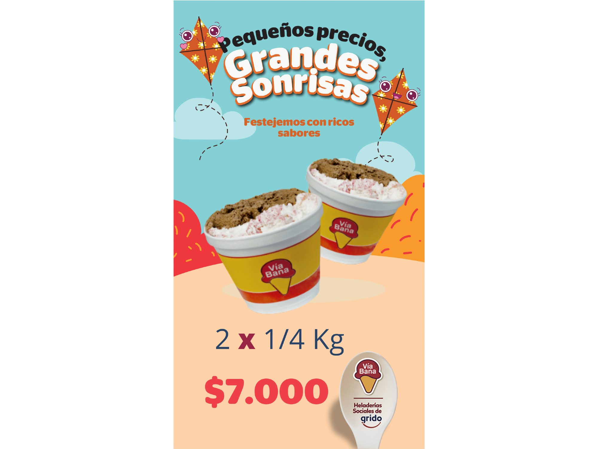 Promo 2X¼