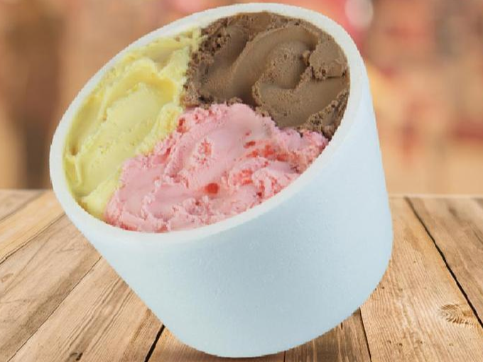 Helado de ¼