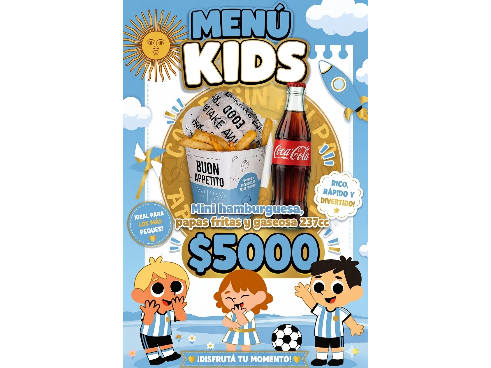 Menu kids