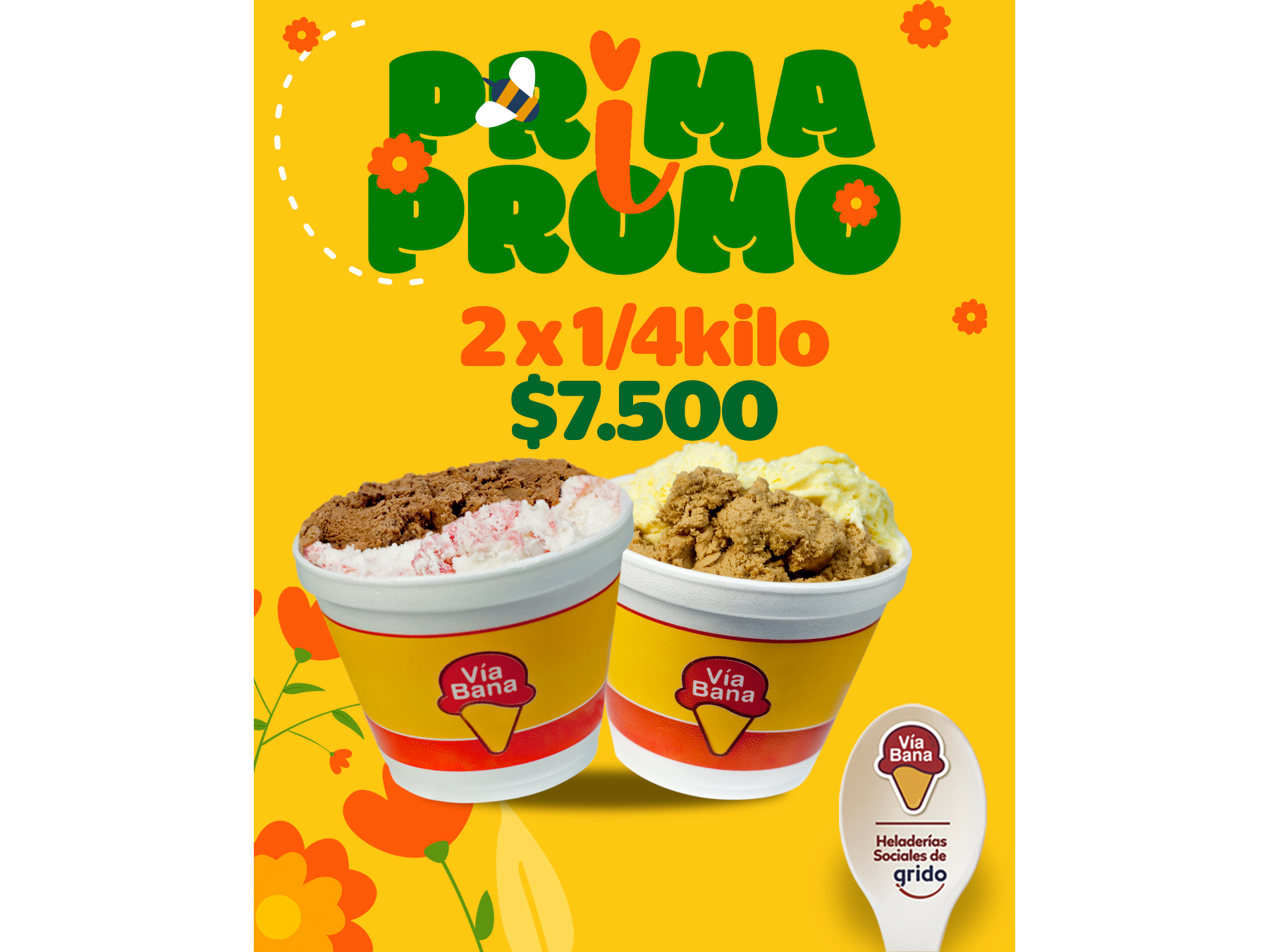 Promo 2X¼