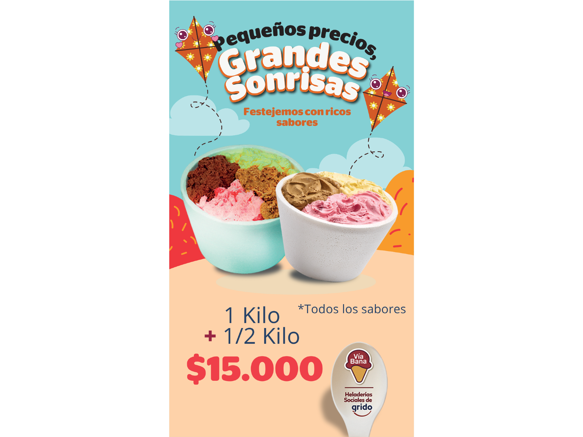1kg + ½