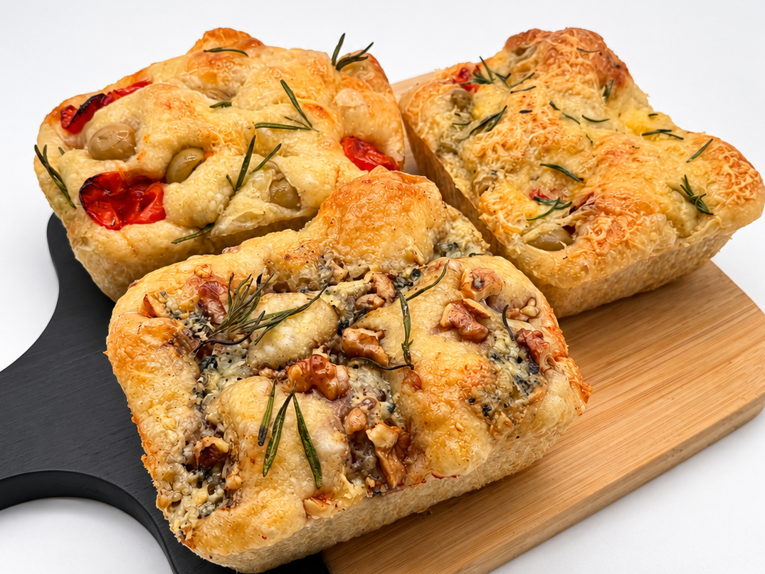 Trio focaccia Wailele