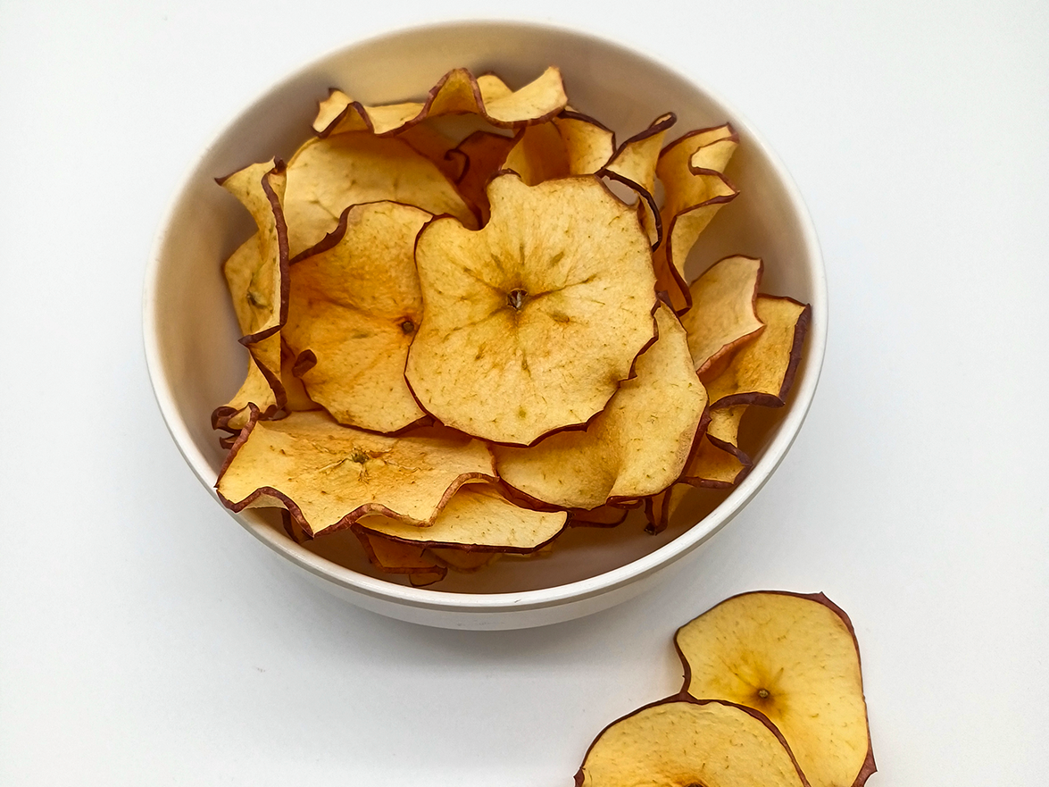 Manzana deshidratada