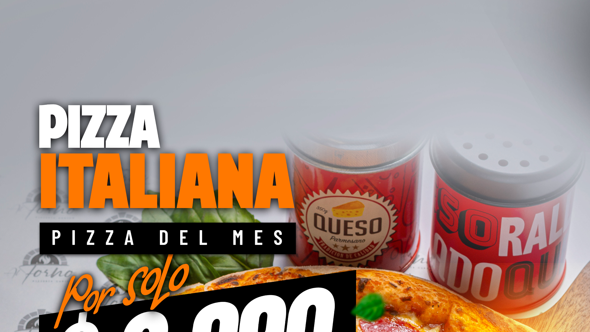 PIZZA DEL MES 8.990