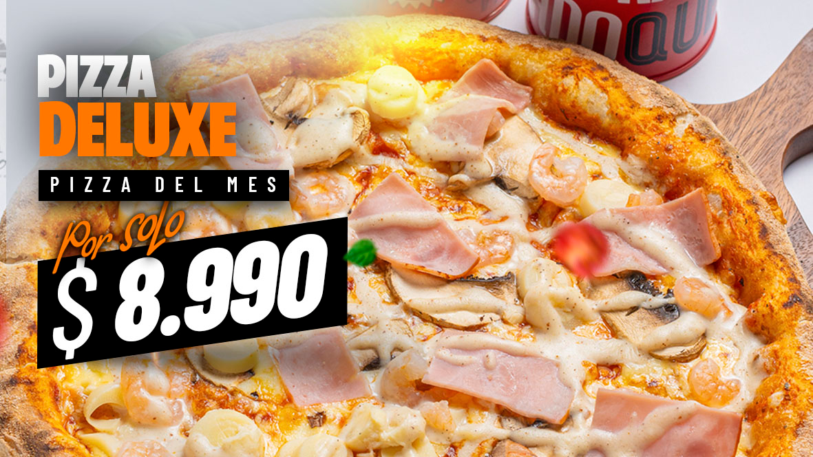 PIZZA DEL MES 8.990