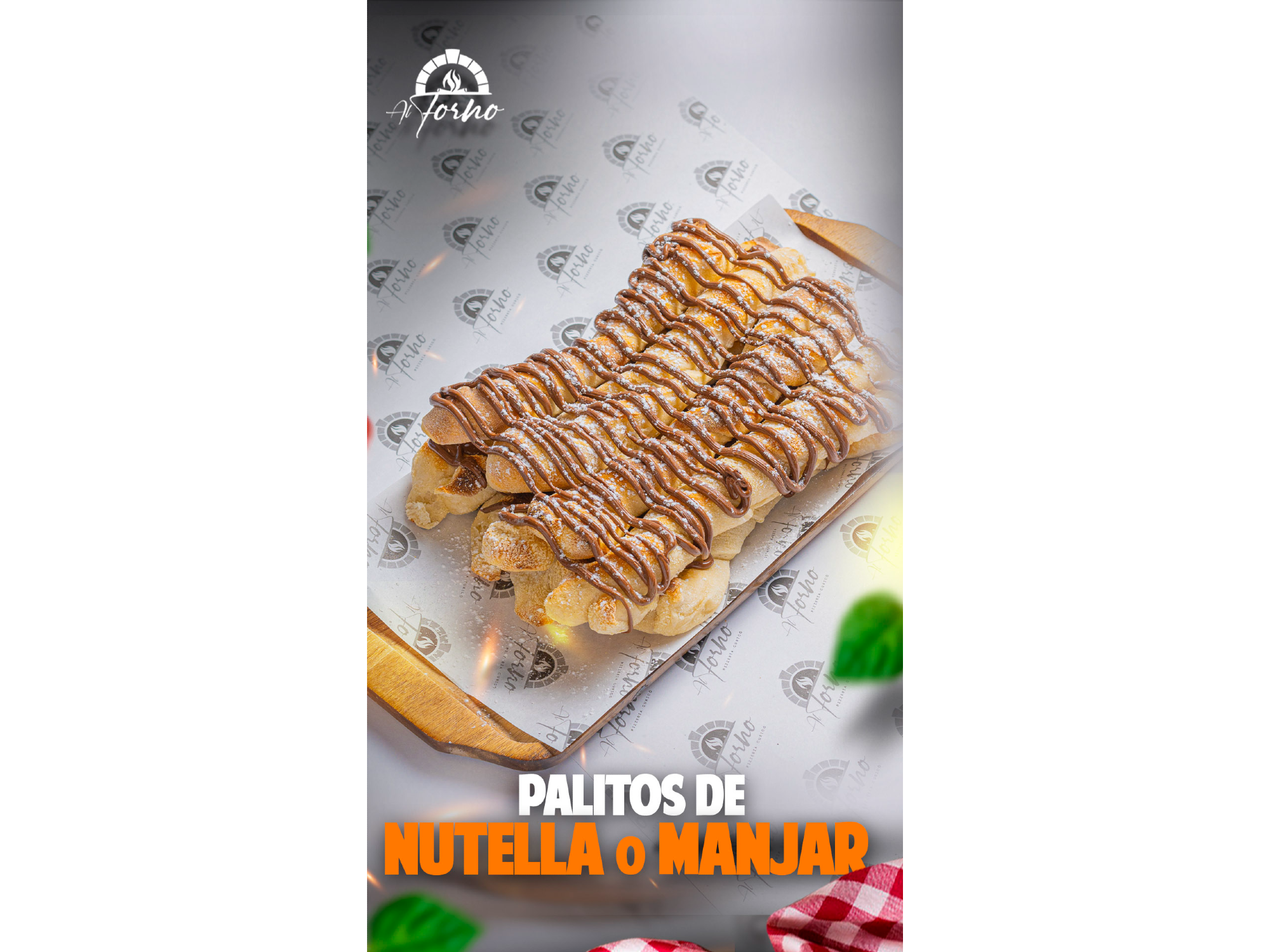 Palitos de Nutella