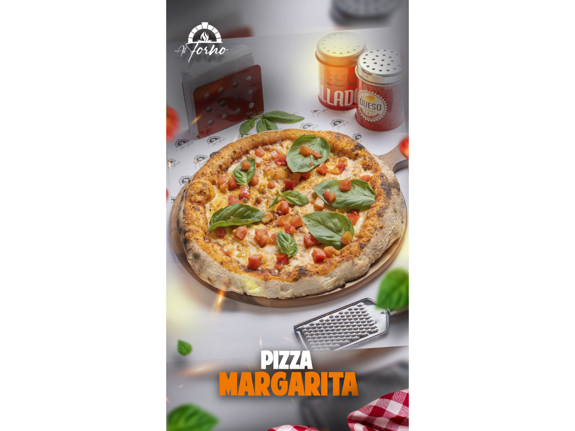 Pizza Margarita.