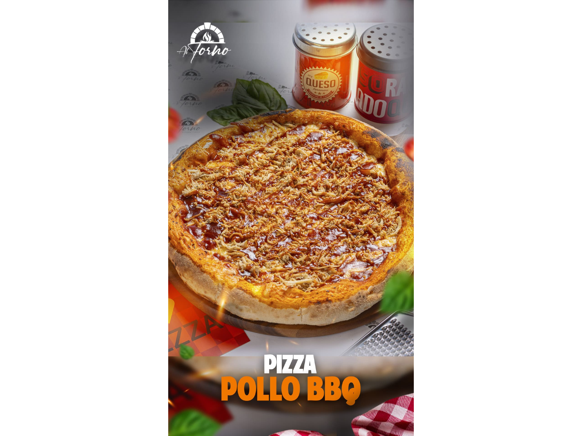 Pizza Pollo BBQ