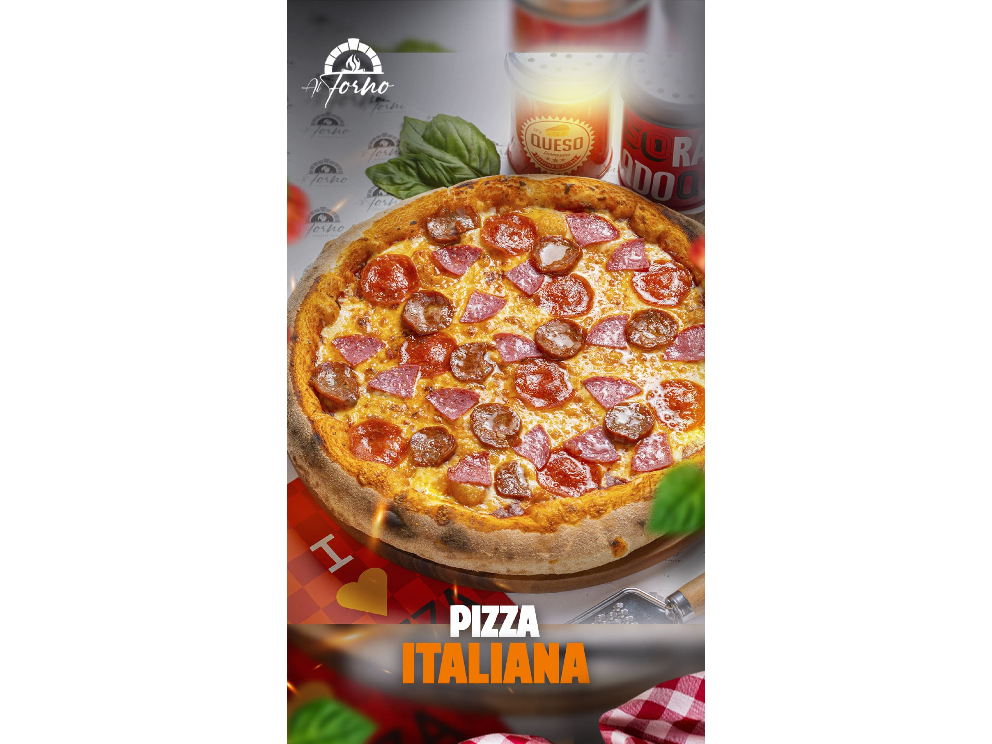 PIZZA ITALIANA 32CM