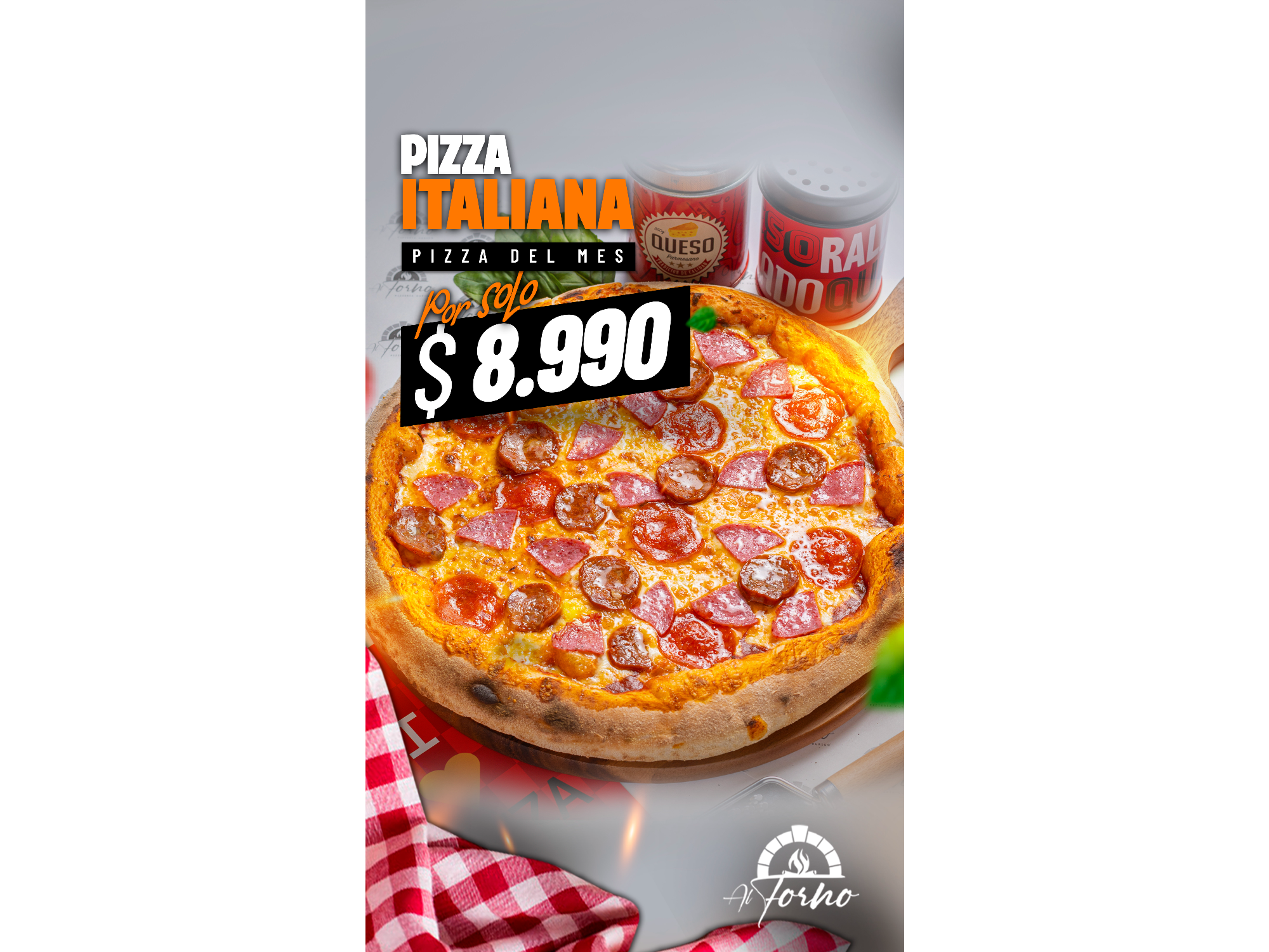 PIZZA ITALIANA 32CM