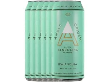CERVEZA ANDES ORIGEN  IPA 473  Cc